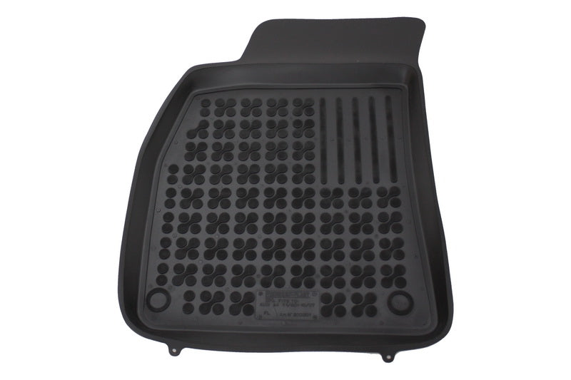 Gummi Fußmatte Schwarz passend für AUDI A4 B6 B7 (11.2000-10.2007) Rezaw Plast