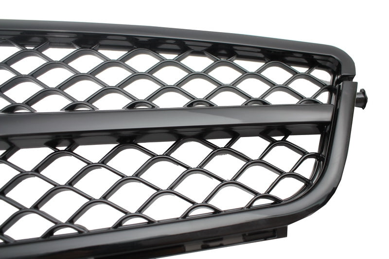 Gitter für Mercedes C-Klasse W204 S204 Limousine Kombi 2007-2014 Sport Schwarz CarPartsTuning