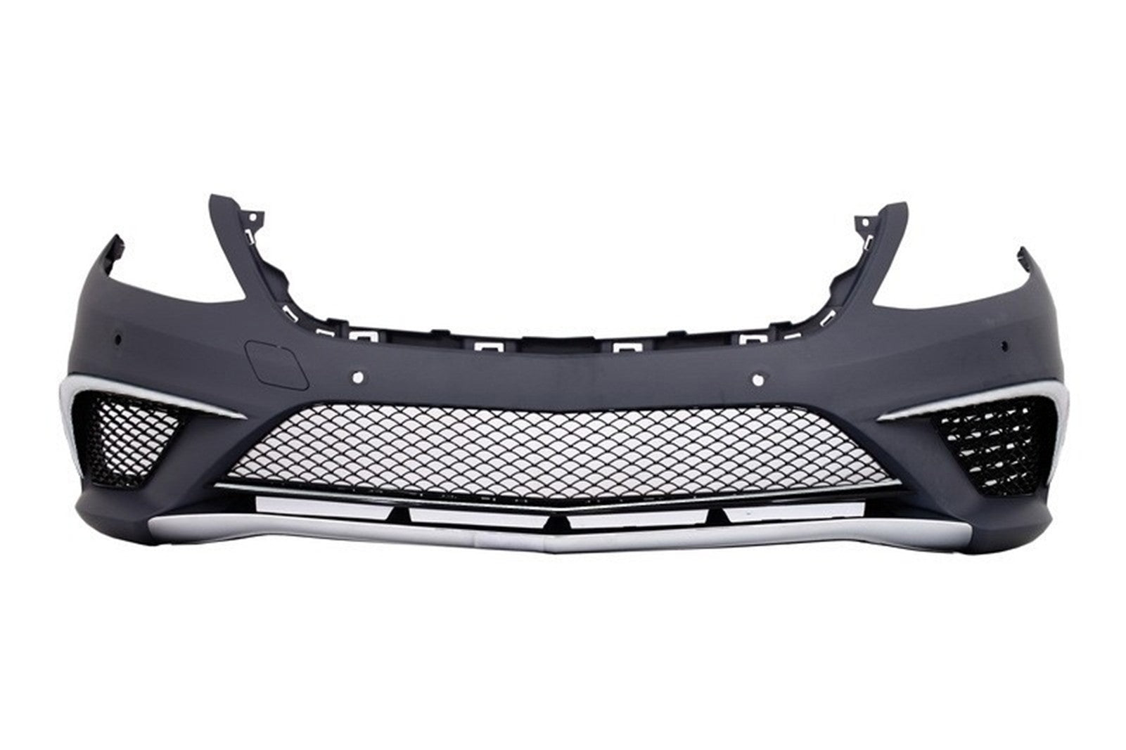 Stoßfänger für Mercedes W222 S-Klasse 13+ S63 AMG Look Kühlergrill Gitter Chrom- CarPartsTuning