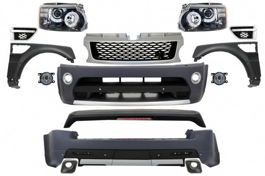 Body Kit Kotflügel für Range Rover Sport L320 Facelift 09-13 Autobiography Design Kühlergrill CarPartsTuning