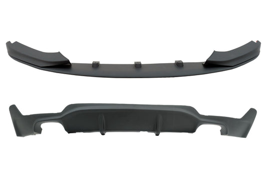 Konvertierungspaket für BMW F32 F33 F36 2013-2019 Diffusor Spoiler M Sport-Look CarPartsTuning