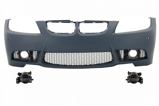 Frontstoßstange für BMW 3er E90 E91 04-08 Nicht LCI M3 Look Nebelscheinwerfer CarPartsTuning