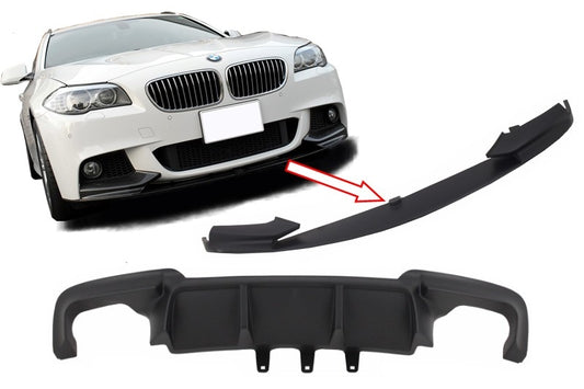 Spoilerlippe für BMW F10 F11 5er 11-17 Luftverteiler M-Performance Look CarPartsTuning