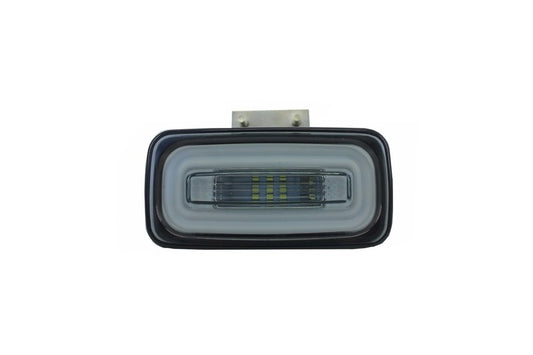 LED Heckstoßstange Nebelscheinwerfer Lichtleiste passend für Mercedes G-Klasse W463 (1989-2015) Smoke KITT