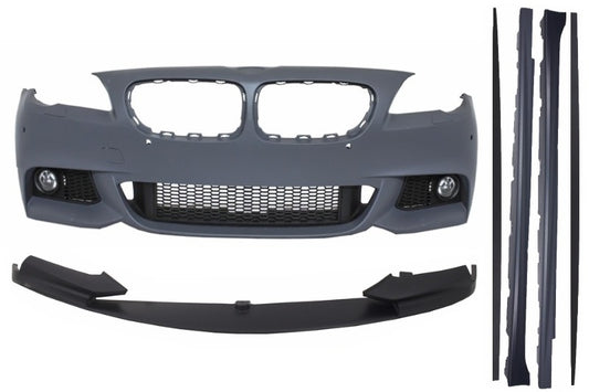 Stoßstange für BMW 5 F10 F11 11-14 Verlängerungslippe Seitenschweller M-Performance Look CarPartsTuning
