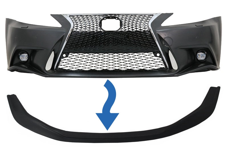 Frontspoilerlippe Passend Für Lexus Xe20 (2005-2013) Ist F Sport Facelift Xe30 (2014-Up) Design KITT