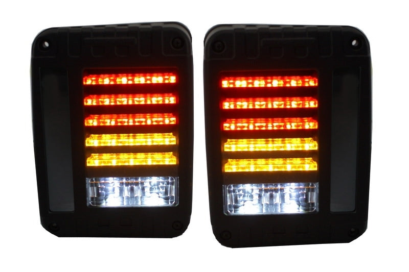 Full LED Rückleuchten passend für JEEP Wrangler Rubicon JK 2007-2017 CarPartsTuning