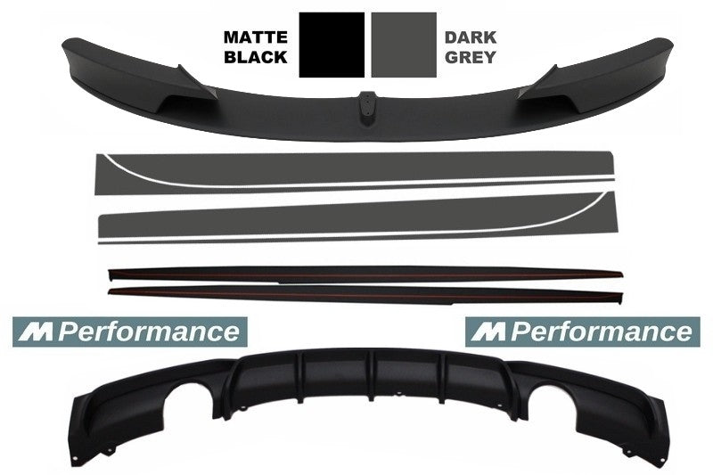 Add On Kit Extension Umbau auf M-Performance Look für BMW 3er F30 F31 11+ CarPartsTuning