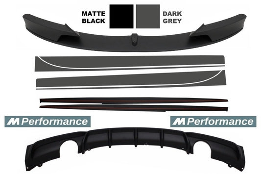 Add On Kit Extension Umbau auf M-Performance Look für BMW 3er F30 F31 11+ CarPartsTuning