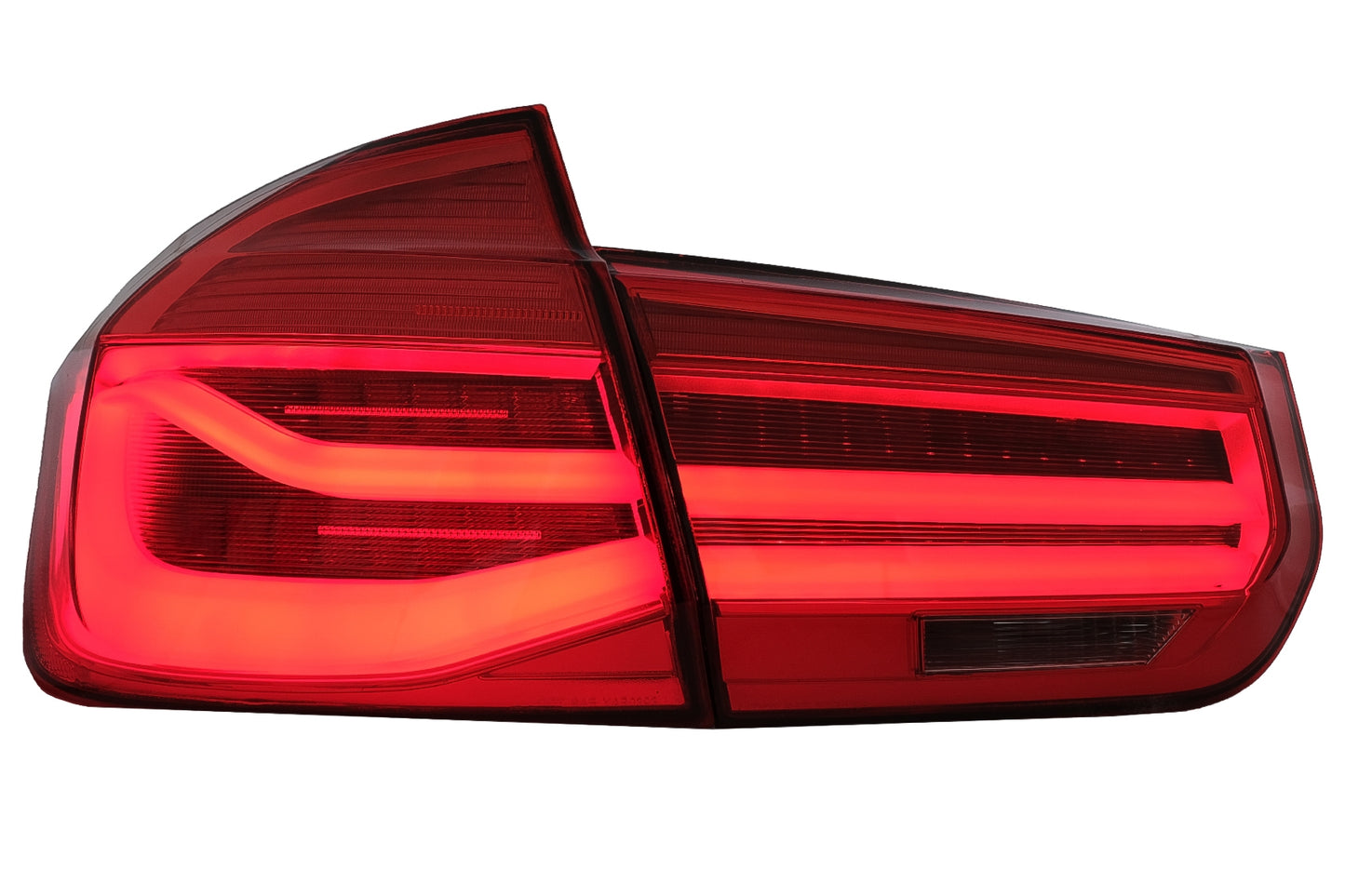 LED Rückleuchten Umbau auf LCI Look für BMW 3 F30 Pre LCI LCI 11-19 Red Klar CarPartsTuning