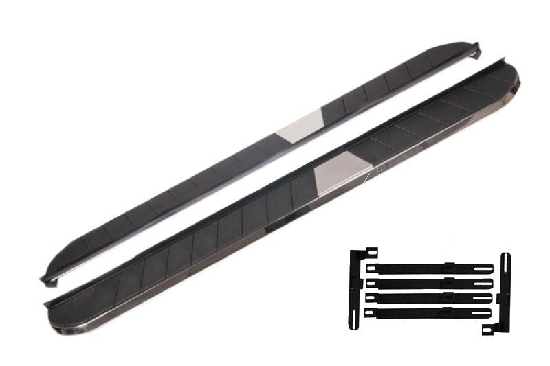 Trittbretter Seitenstufen für Honda CRV 2012-2016 Vierte Generation & Klammern CarPartsTuning