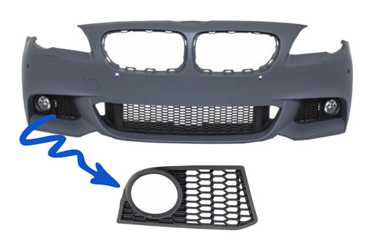 Nebelscheinwerfer Decken Rechte Seite für BMW 5 F10 2010+ nur für M-Technik Look Stoßstange CarPartsTuning