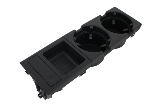Halter Cup und Münzbox für BMW 3er E46 1998-2005 Schwarz CarPartsTuning