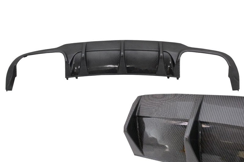 Stoßstange Luftverteiler für MERCEDES C204 W204 AMG Sport Line 12-14 Carbon Look CarPartsTuning