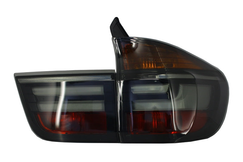 LED Rückleuchten für BMW X5 E70 2007-2010 Lichtleiste LCI Facelift Look Rauch CarPartsTuning