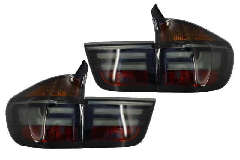 LED Rückleuchten für BMW X5 E70 2007-2010 Lichtleiste LCI Facelift Look Rauch CarPartsTuning