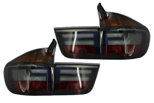 LED Rückleuchten für BMW X5 E70 2007-2010 Lichtleiste LCI Facelift Look Rauch CarPartsTuning