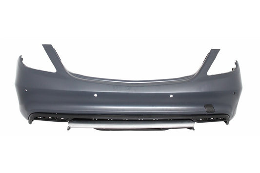 Heckstoßstange für Mercedes W222 S-Klasse 2013+ Auspuffspitzen S63 Design Carpartstuning Austria