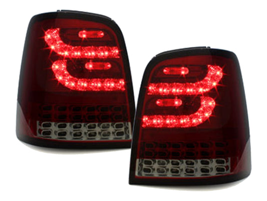 LITEC Full LED Rückleuchten für VW Touran I MPV 1T 2003-2010 rot Rauch CarPartsTuning