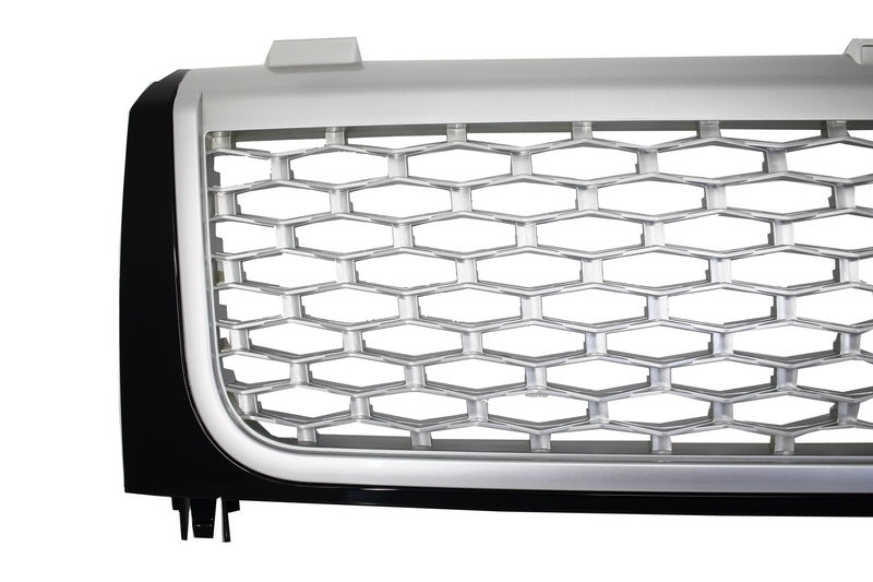 Mittelgitter Seitenschlitze Passend Für Land Range Rover Vogue III L322 (2002-2005) Schwarz-Silber Autobiographie Supercharged Edition KITT