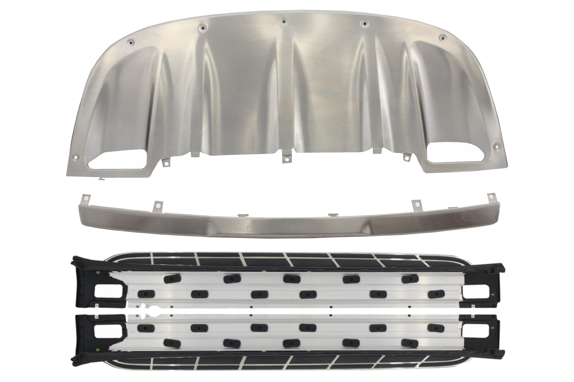 Unterfahrschutz Trittbretter Seitenstufen Offroad für Porsche Cayenne 958 2010-2014 CarPartsTuning
