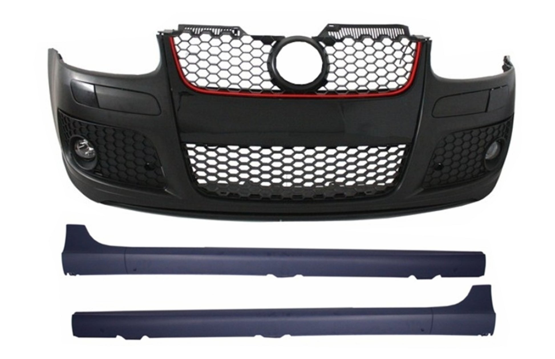 Frontstoßstange für VW Golf MK5 V 5 03-08 Nebelscheinwerfer Seitenschweller GTI Design CarPartsTuning