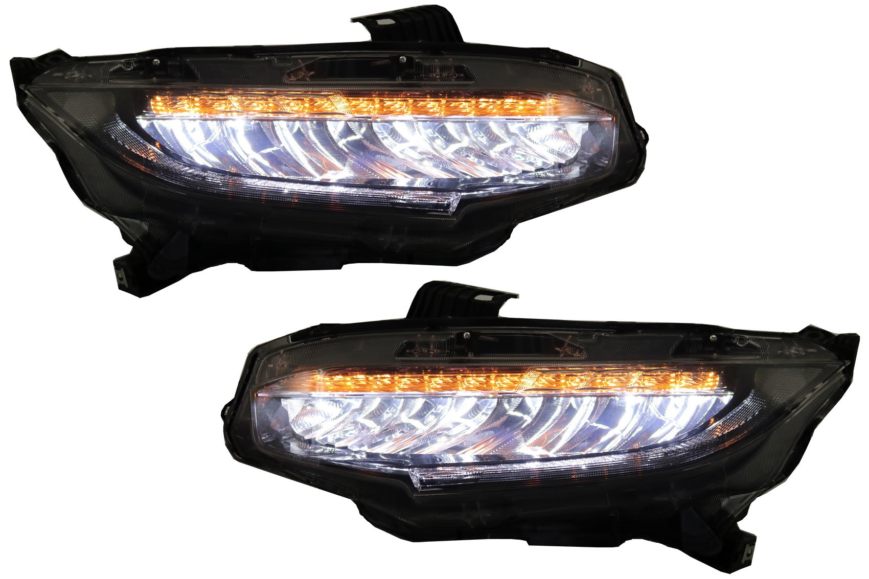 Scheinwerfer Voll-LED für HONDA Civic Mk10 FC FK 16+ Limousine Hatchback Dynamic- CarPartsTuning