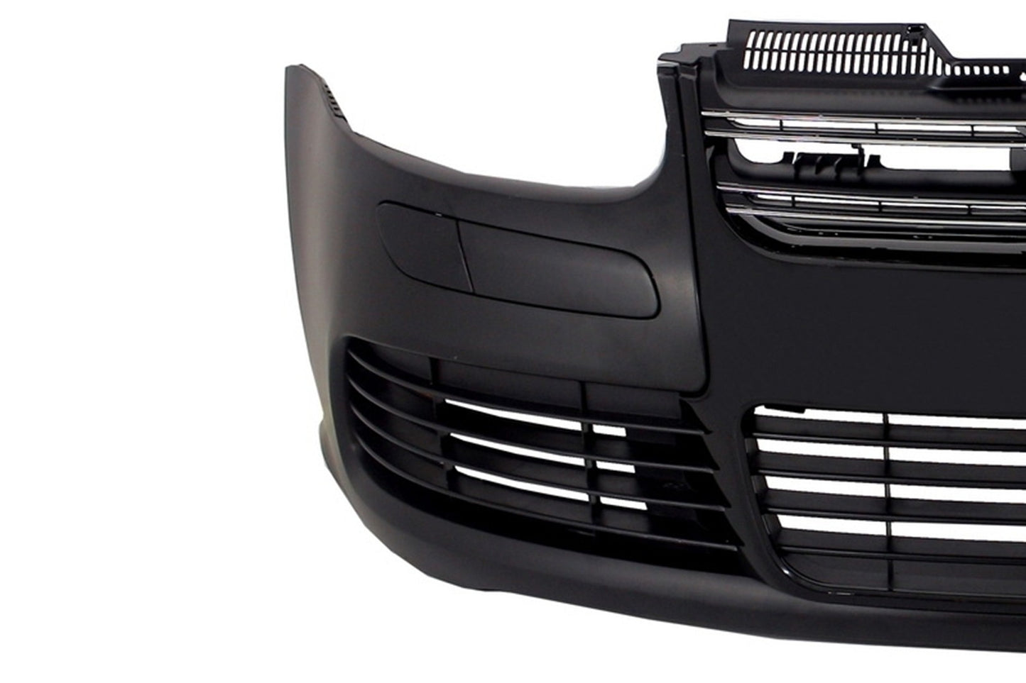 Stoßstange für VW Golf V 5 2003-2007 Seitenschweller R32 Glossy Black Gitter CarPartsTuning
