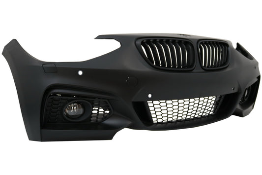 Stoßstange für BMW 1er F20 F21 11-08.14 Nieren NBL Nebellichter M2 M235 Look CarPartsTuning