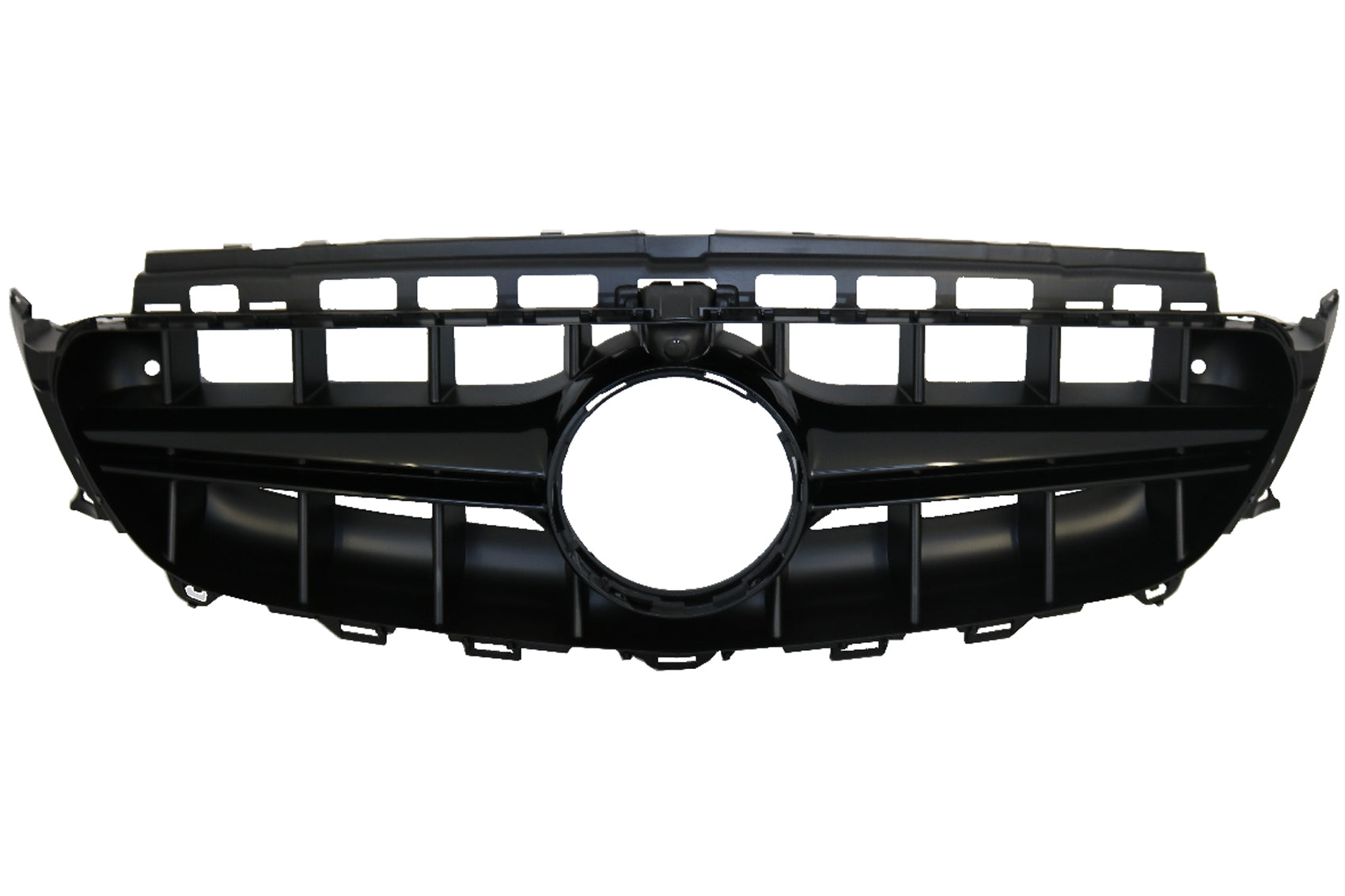 Mittelgitter passend für Mercedes E-Klasse W213 S213 C238 A238 (2016-2019) Schwarz E63 Design KITT Specials