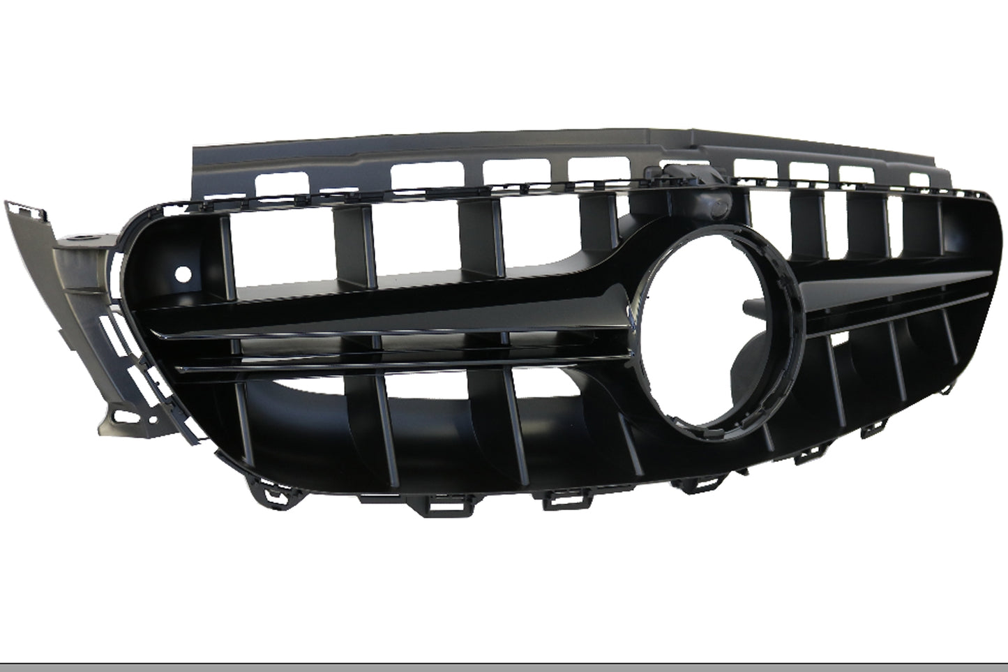 Mittelgitter passend für Mercedes E-Klasse W213 S213 C238 A238 (2016-2019) Schwarz E63 Design KITT Specials