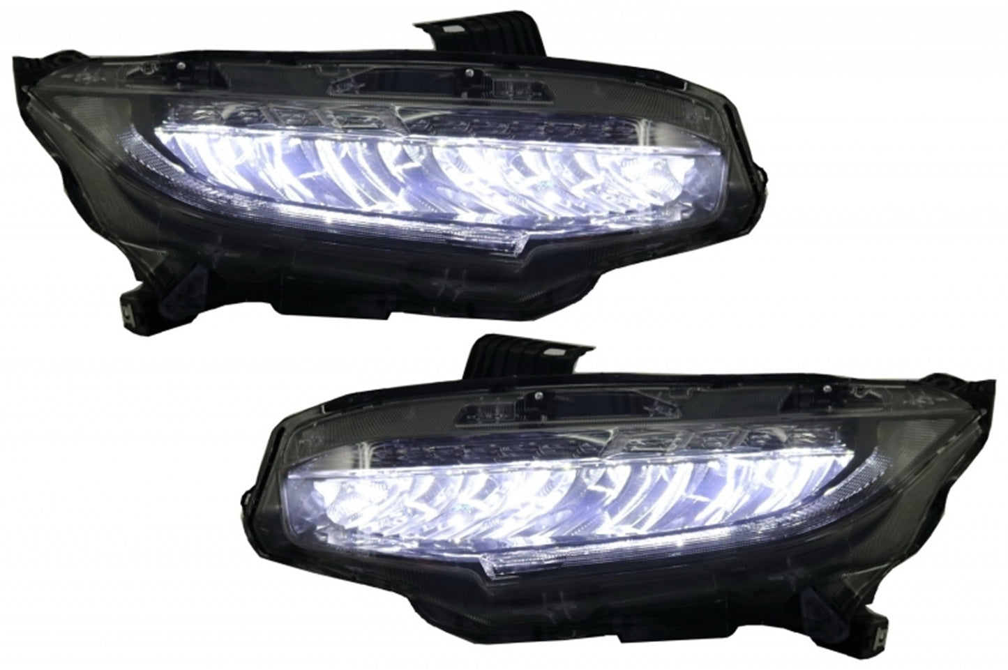Body Kit für Honda Civic MK10 FC FK Limo 16+ Stoßstange scheinwerfer Typ R Look CarPartsTuning