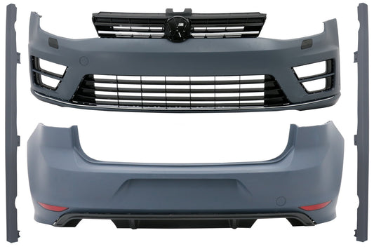 BodyKit Scheinwerfer 3D LED TFL für VW Golf 7 VII 12-17 R Design Stoßstangen- CarPartsTuning