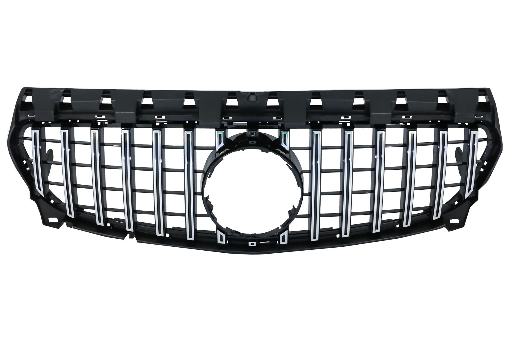 Kühlergrill für Mercedes CLA C117 X117 W117 Facelift 16-18 GT-R Panamericana Look CarPartsTuning