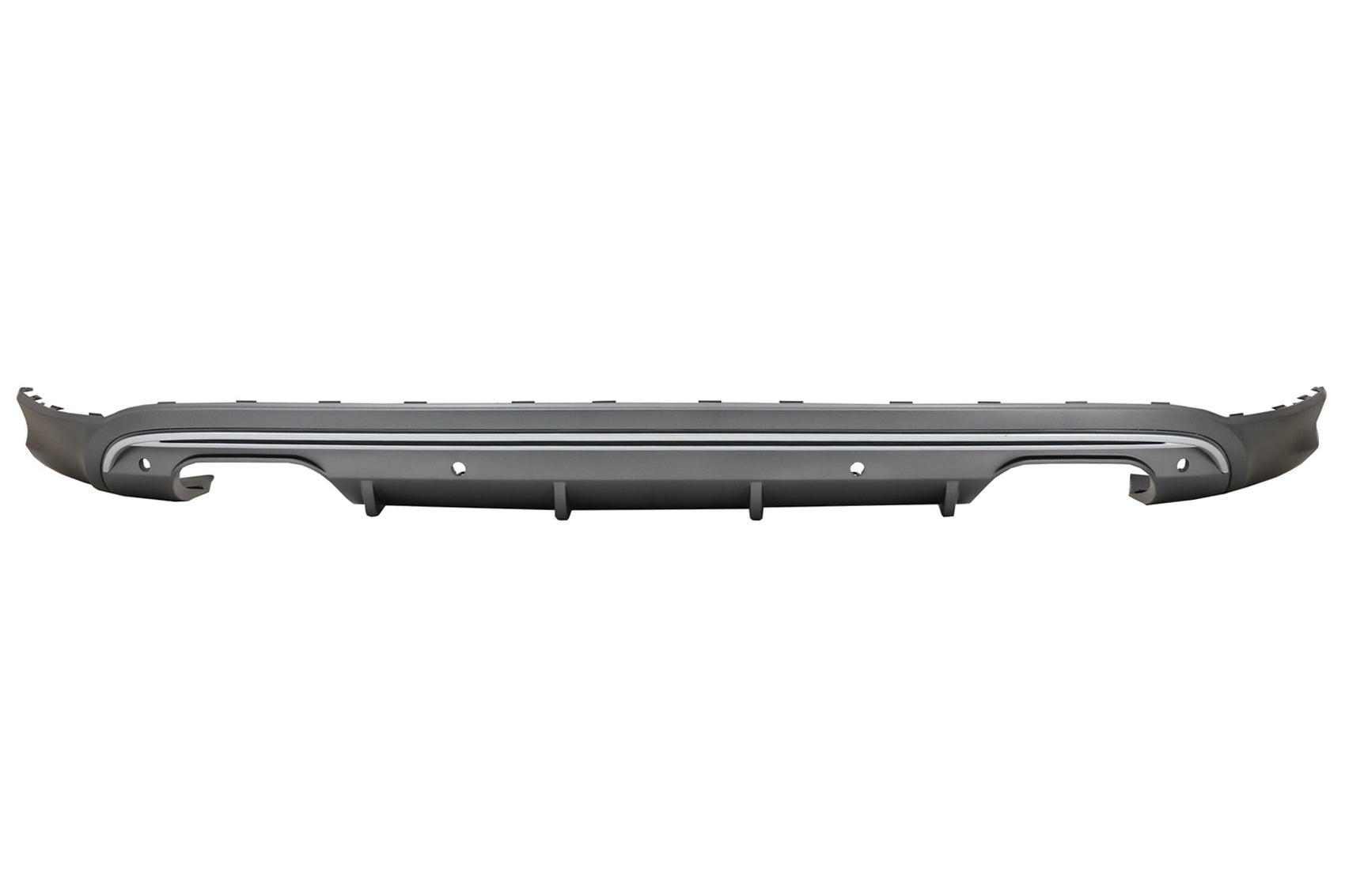 Stoßstangen Diffusor Für Audi Q5 8R Facelift 13-16 Standard Ed Auspuff Tipps CarPartsTuning