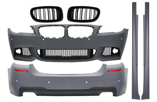 Bodykit für BMW 5er F10 11-17 Stoßstange Diffusorgitter M-Technik Look Carpartstuning Austria