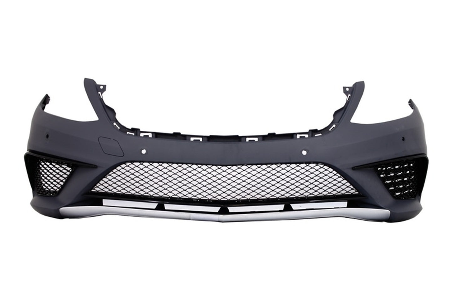 Stoßfänger für Mercedes W222 S-Klasse 13-17 Kühlergrill Schwarz S63 Look CarPartsTuning