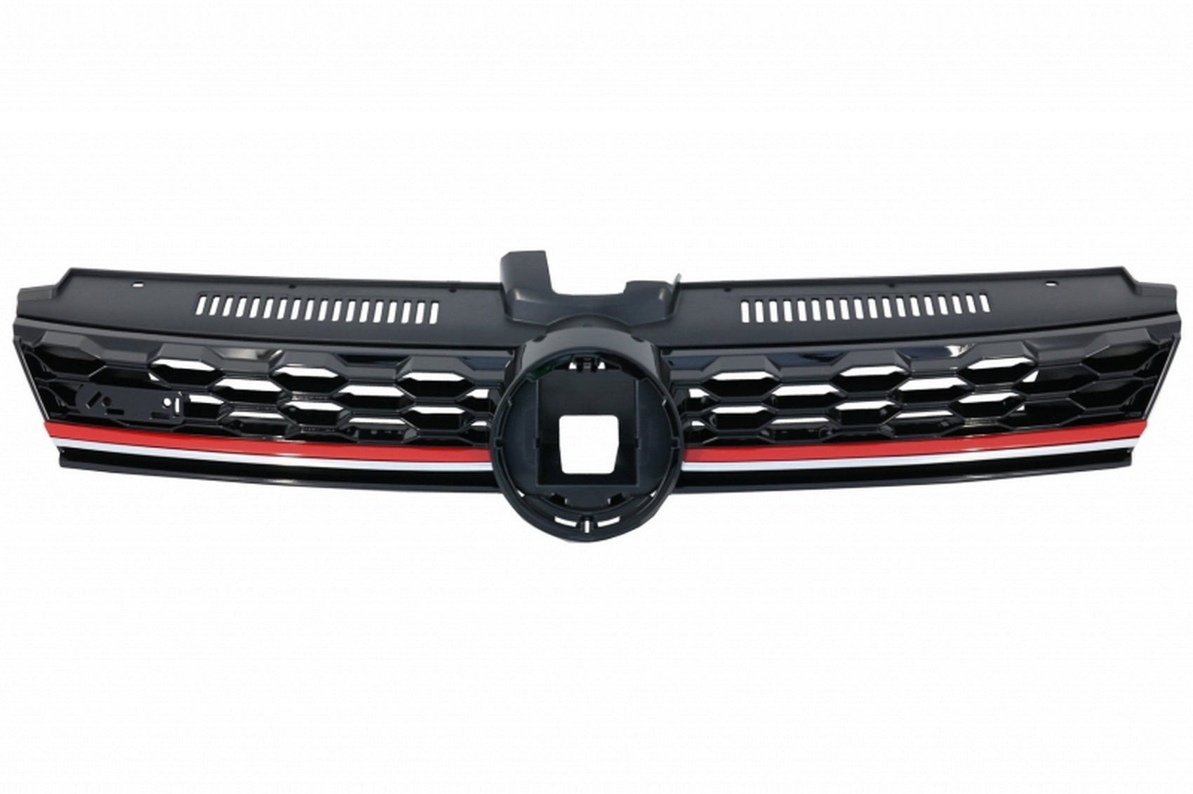 Zentraler Kühlergrill für VW Golf 7.5 VII Facelift 17+ Gitter GTI Design- CarPartsTuning