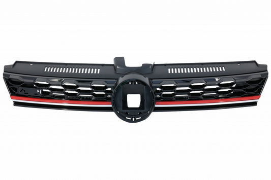 Zentraler Kühlergrill für VW Golf 7.5 VII Facelift 17+ Gitter GTI Design- CarPartsTuning