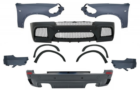 Bodykit für BMW X5 E70 07-13 Stoßstange vorne Kotflügel X5M M Design CarPartsTuning