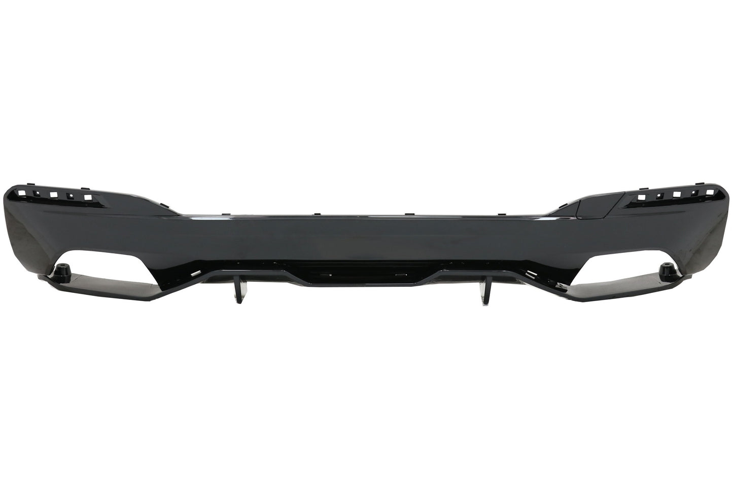 Diffusor für BMW 5 G30 G31 Limo Touring 17+ M Performance Look Piano Black CarPartsTuning