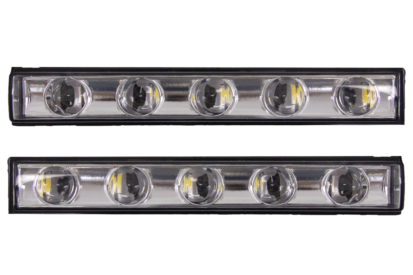 LED Tagfahrlicht Licht Chrom für Mercedes G W463 89+ G65 Design CarPartsTuning