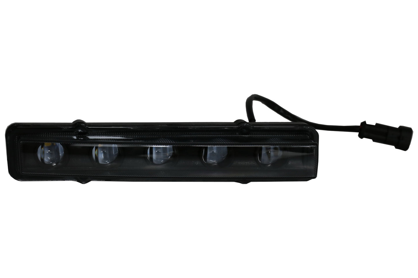 Scheinwerfer Abdeckungen Schwarz LED DRL Für Mercedes G-Klasse W463 89-12 G65 Look CarPartsTuning