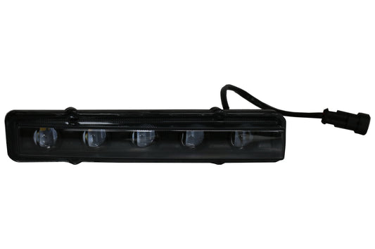 Scheinwerfer Abdeckungen Schwarz LED DRL Für Mercedes G-Klasse W463 89-12 G65 Look CarPartsTuning