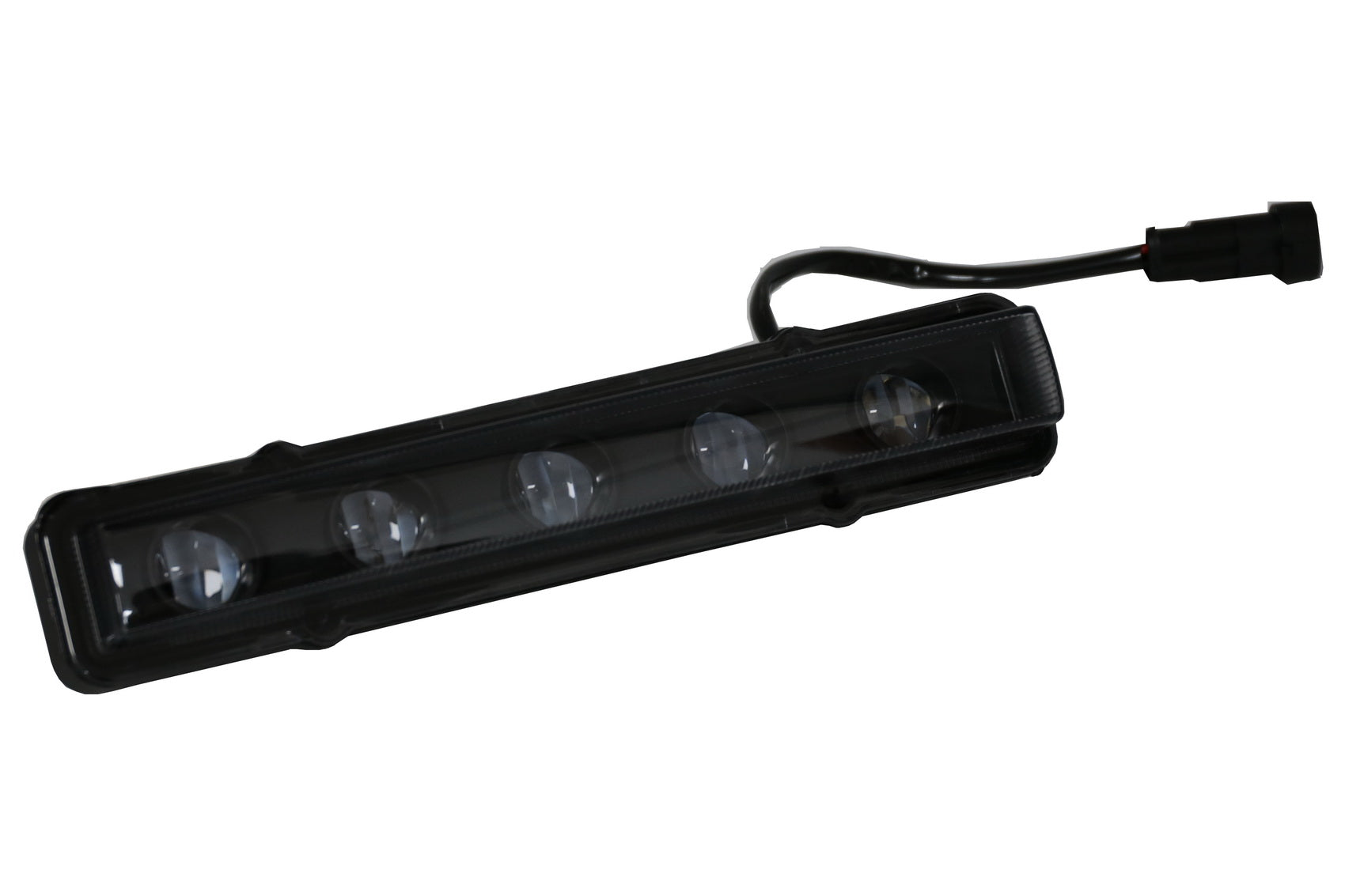 Scheinwerfer Abdeckungen Schwarz LED DRL Für Mercedes G-Klasse W463 89-12 G65 Look CarPartsTuning