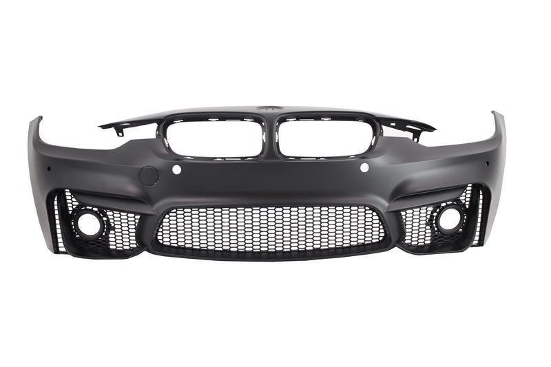 Body Kit für BMW F30 11-19 EVO II M3 M-Power Stoßstange Gitter NBL Auspuff Carbon CarPartsTuning