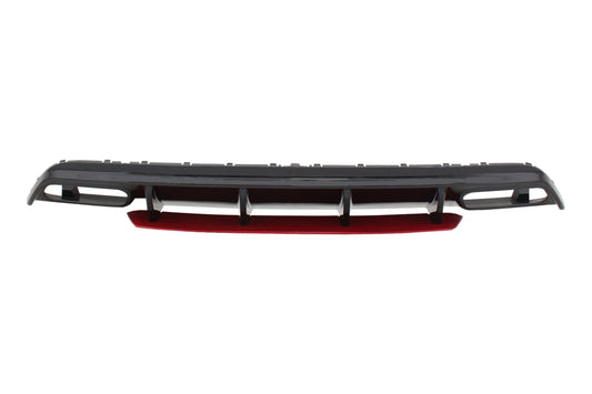 Heckschürze Diffusor passend für MERCEDES W176 A-Klasse (2012-2018) A45 Facelift Design Red Edition KITT