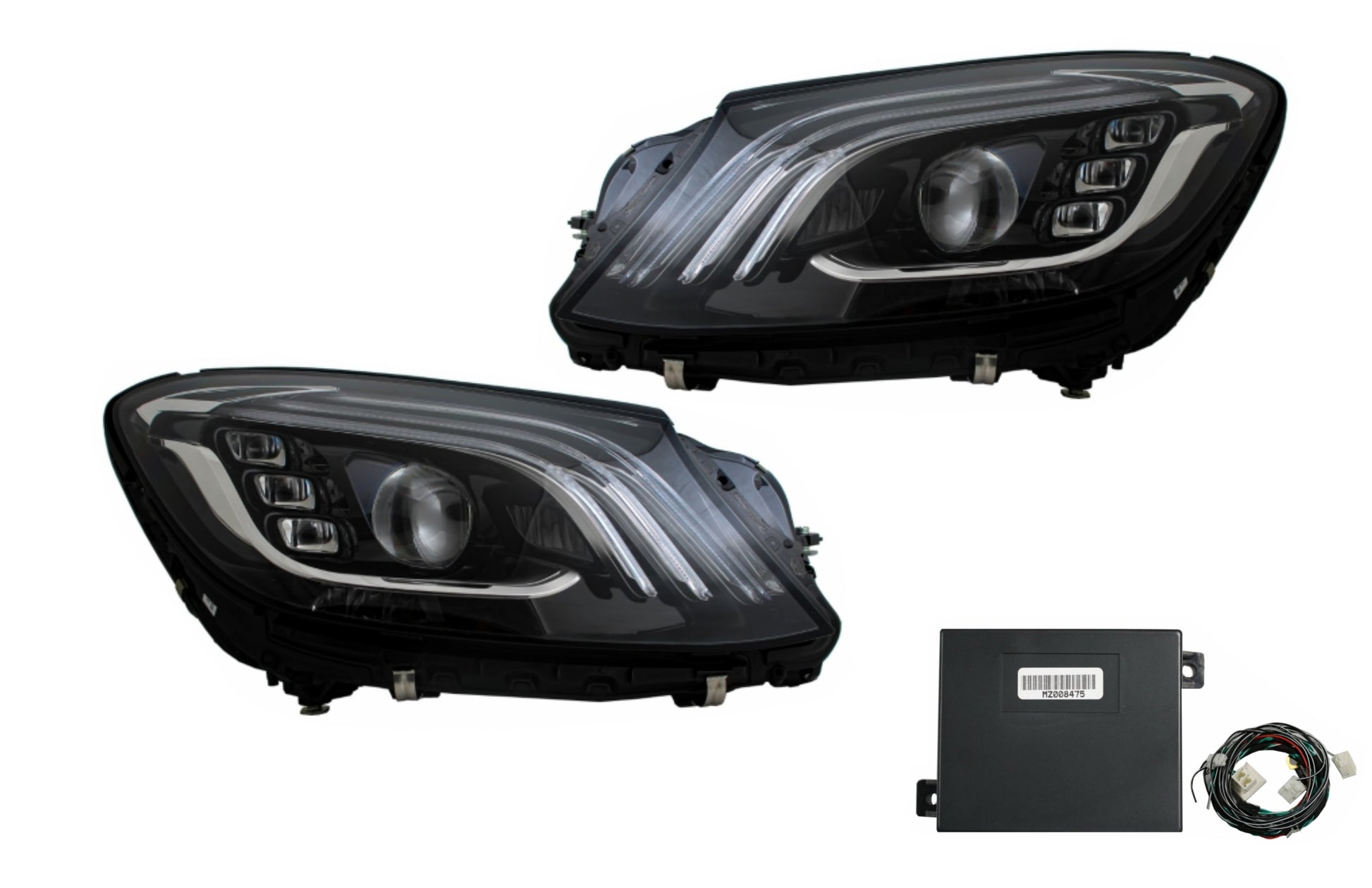 Scheinwerfer Voll-LED für MERCEDES S-Klasse W222 X222 Facelift OEM mit Adapter CarPartsTuning