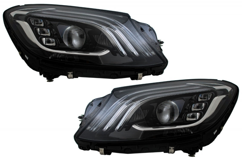 Scheinwerfer Voll-LED für MERCEDES S-Klasse W222 X222 Facelift OEM mit Adapter CarPartsTuning