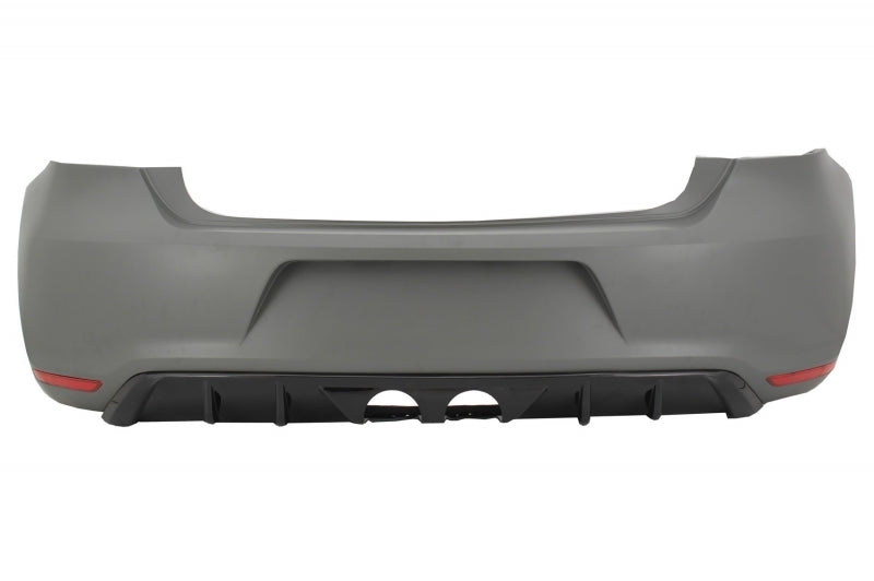 Hintere Stoßstange Auspuff System für VW Polo 6R 2009-2018 R400 Look Ohne PDC CarPartsTuning